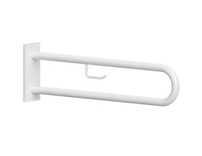 Madlo podpěrné ve tvaru U Bemeta Help s držákem TP 813 mm s krytkou bílé