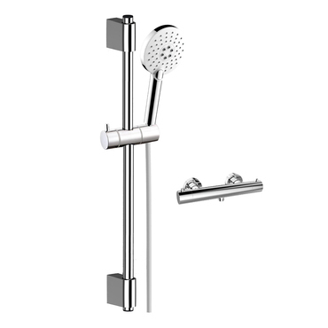 Baterie sprchová termostatická Mereo BTS02N 150 mm se sprchovou soupravou chrom