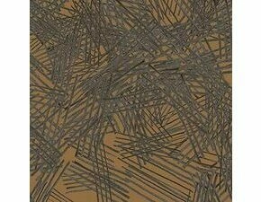 Dlažba Rako Linka 20×20 cm hnědočerná čáry DAK26827