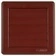Mřížka větrací gravitační HACO VM G 150×150/100 mm hnědá
