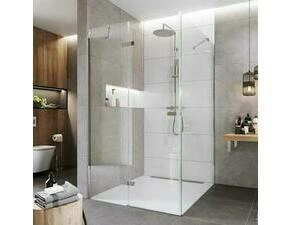 Dveře sprchové + boční stěna Mereo Novea CK10316ZL 1 000×1 000 mm levé chrom/čiré sklo