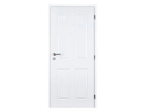 Dveře plné profilované Doornite ODYSSEUS pravé 600 mm bílé