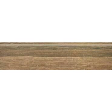 Schodovka Rako Board 30×120 cm hnědá DCPVF143