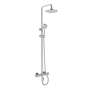 Systém vanový termostatický Mereo CB60101TSA 150 mm chrom/šedá