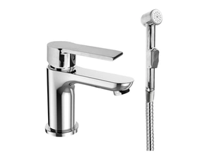 Baterie umyvadlová stojánková Mereo Dita CBE10105D chrom s bidetovou sprchou