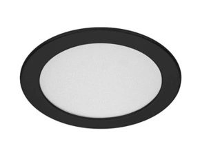 Svítidlo LED Panlux kruhové 18 W černá