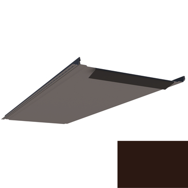 Krytina plechová LINEDEK 360 Flat SP 25 LESK 2M295 hnědá BentCut