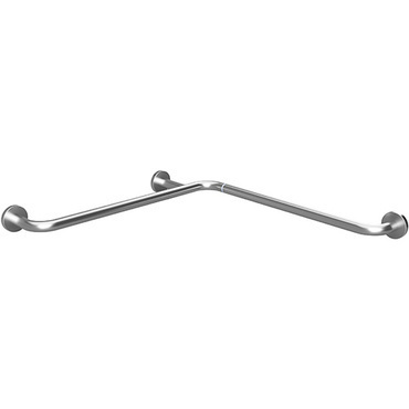 Madlo do sprchy Bemeta Help 710×710 mm skládané s krytkou nerez matný