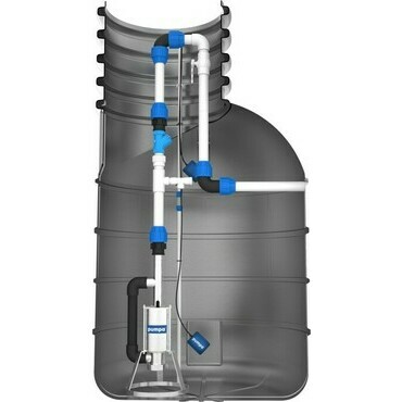 Set s šachtou Pumpa Black line Box 1 VE Morava Classic kabel 10 m 400 V