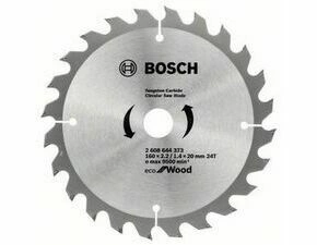 Kotouč pilový Bosch Eco for Wood 160×20×2,2 mm 24 z. 10 ks