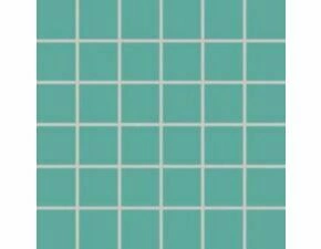 Mozaika Rako Color Two 5×5 cm (set 30×30 cm) tyrkysová matná GDM05467