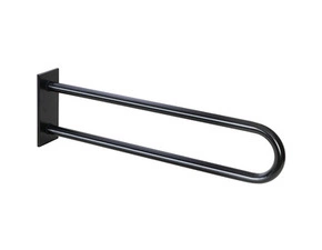 Madlo podpěrné ve tvaru U Bemeta Help 813 mm s krytkou černé