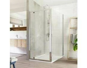 Dveře sprchové + boční stěna Mereo Lima CK87973K 900×1 000 mm chrom/čiré sklo