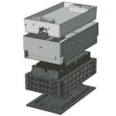 Šachta kabelová Langmatz EK278 poklop D400 ocelový – zádlažba
