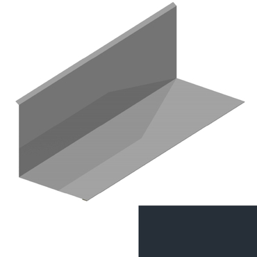 Lemování ke zdi rovnoběžné s okapem RS312S-105 SP 25 RAL 7016 antracitově šedá