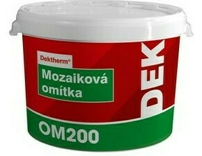 Omítka mozaiková DEKTHERM TZ 1–1,5 mm 20 kg