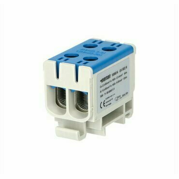 Svorka připojovací univerzální Eleman UK 50/2 N modrá