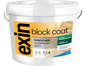 Nátěr k zakrývání skvrn Stachema Exin Block Coat bílá, 4 kg