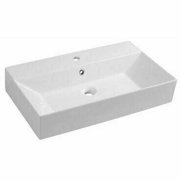 Umyvadlo na desku Aqualine Sistema 700×420 mm s otvorem