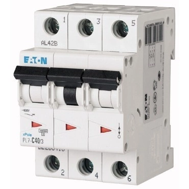 Jistič Eaton PL7-B40/3 10 kA B 40 A