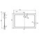 Vanička sprchová Aqualine Tecmi 1 200×800 mm litý mramor