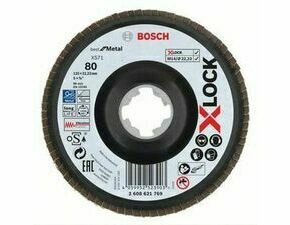 Kotouč lamel. Bosch X571 Best for Metal X-LOCK PL 125 mm 80