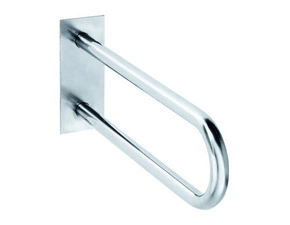 Madlo podpěrné ve tvaru U Bemeta Help 600 mm s krytkou nerez lesklý