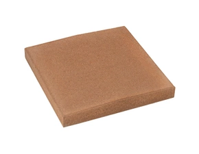 Deska zákrytová BEST V sedlová pro sloupky karamel 500×500×70 mm