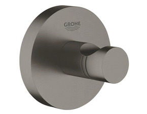 Háček na koupací plášť Grohe Essentials kartáčovaný Hard Graphite