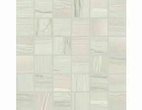 Mozaika Rako Boa 5×5 cm (set 30×30 cm) světle šedá WDM05526