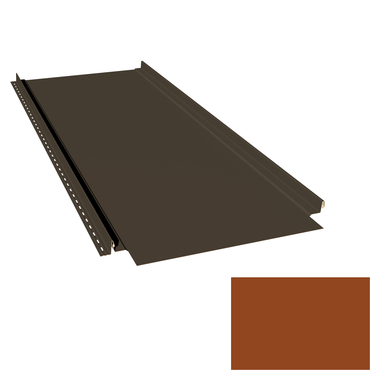 Krytina plechová LINEDEK 275 Flat SP 25 LESK 2M604 cihlová Cut