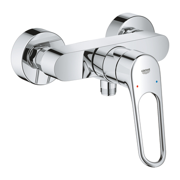 Baterie sprchová nástěnná Grohe Eurosmart 150 mm chrom 25242003
