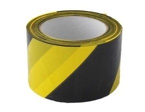 Páska výstražná 70 mm/200 m žluto-černá