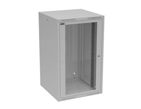 Rozvaděč datový nástěnný 19" Solarix GrandN DUO 20U skleněné dveře