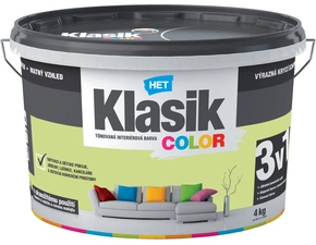 Malba interiérová HET Klasik Color zelený pistáciový, 4 kg