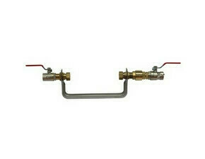 Souprava vodoměrná Hawle 3/4"×3/4" se šroubením, kohouty a zpětnou klapkou