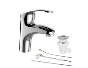 Baterie umyvadlová stojánková Mereo Sonáta CB10104N chrom