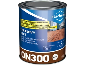 Olej terasový Stachema ON300 bezbarvý 0,6 l