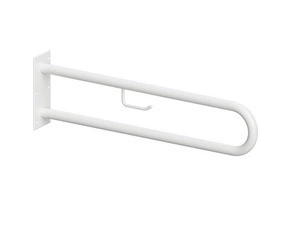Madlo podpěrné ve tvaru U Bemeta Help s držákem TP 600 mm bez krytky bílé