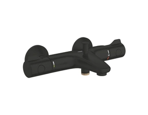 Baterie vanová termostatická Grohe Grohtherm 800 150 mm, matte black s přepínačem 1022032430