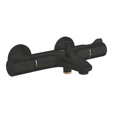 Baterie vanová termostatická Grohe Grohtherm 800 150 mm, matte black s přepínačem 1022032430
