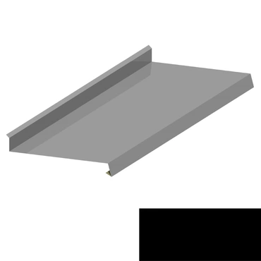 Oplechování římsy RS312S SP 25 2N156 černá 0,5 mm 2 bm
