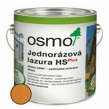 Lazura jednorázová Osmo HS plus 9235 červený cedr 2,5 l