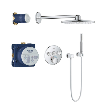 Systém sprchový termostatický Grohe Grohtherm SmartControl s hlavovou sprchou Rainshower SmartActive 310 chrom