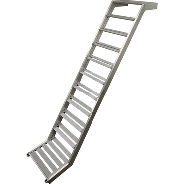 Schody hliníkové Plettac 2×2,5×0,7 m
