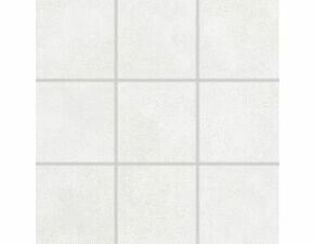 Dlažba Rako Betonico 10×10 cm bílošedá DAK11790
