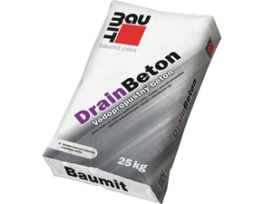 Beton drenážní Baumit DrainBeton 4 mm 25 kg