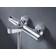 Baterie vanová termostatická Grohe Grohtherm 800 Cosmopolitan chrom s přepínačem 34766000