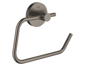 Držák toaletního papíru Grohe Essentials kartáčovaný Hard Graphite