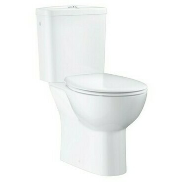 WC kombinované Grohe Bau Ceramic vodorovný odpad včetně sedátka
